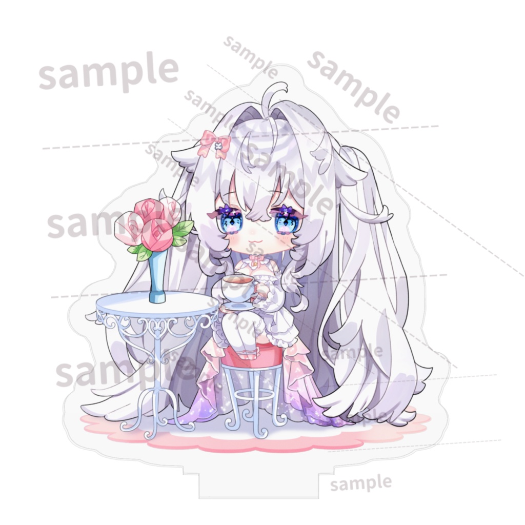 白夢しら 一緒にティータイム アクリルスタンド