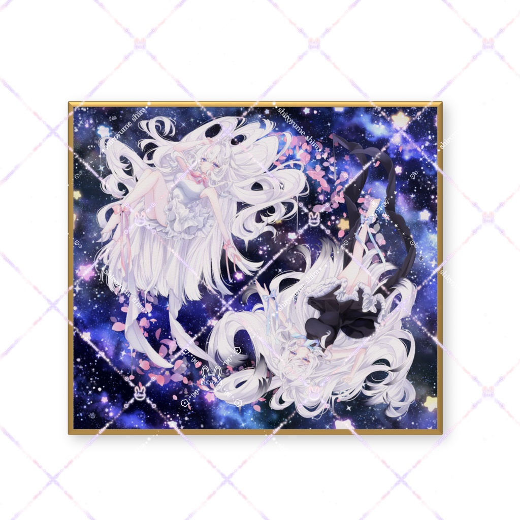 誕生日＆デビュー2周年 ミニ色紙
