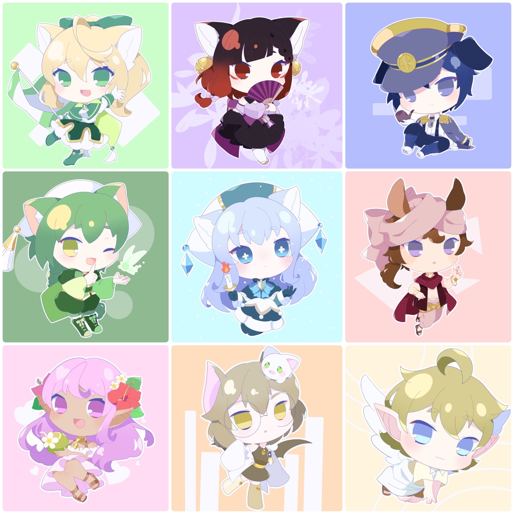 風の旅人冒険記 缶バッジ