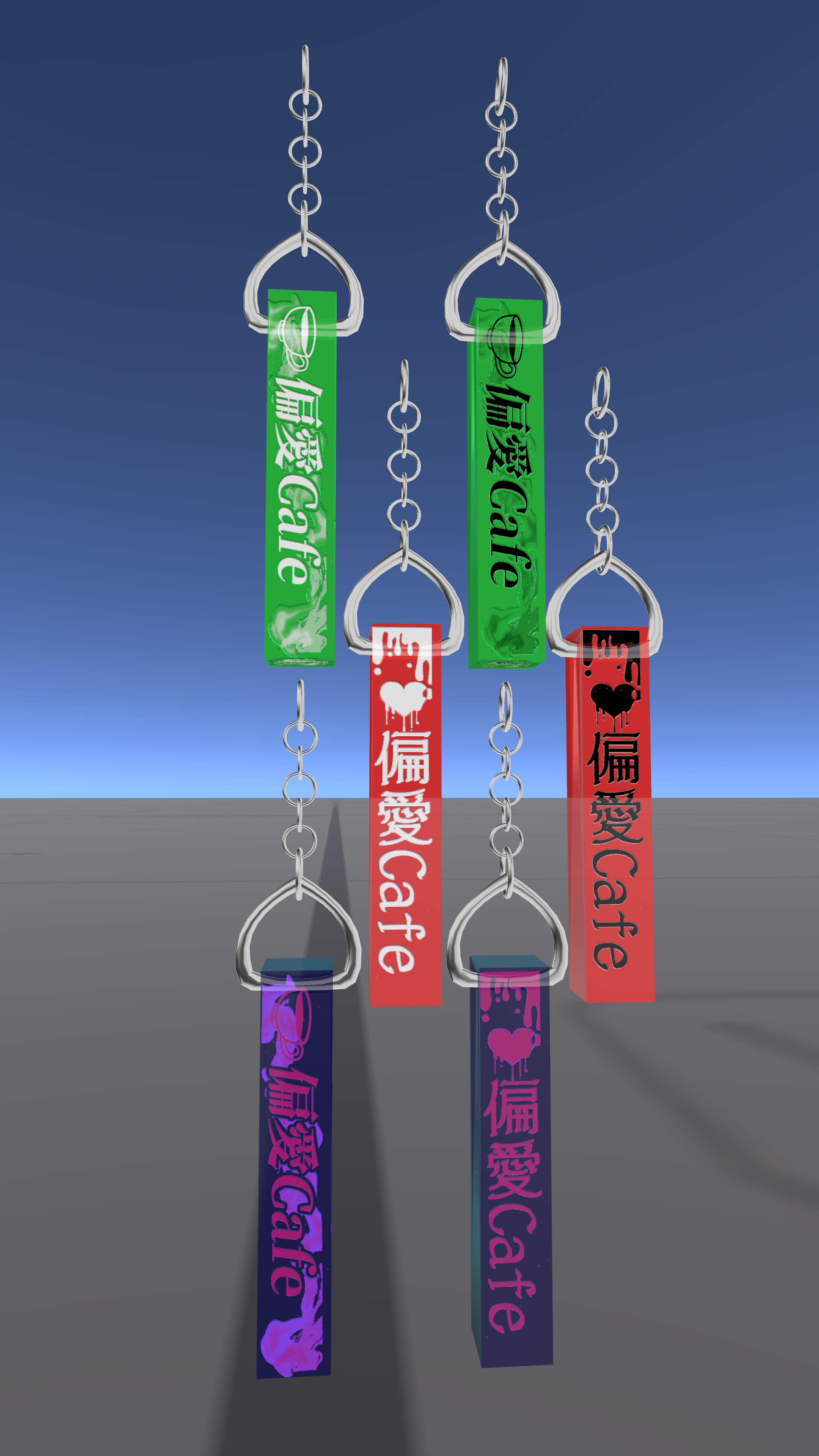 「偏愛cafe」一周年記念ノベルティ