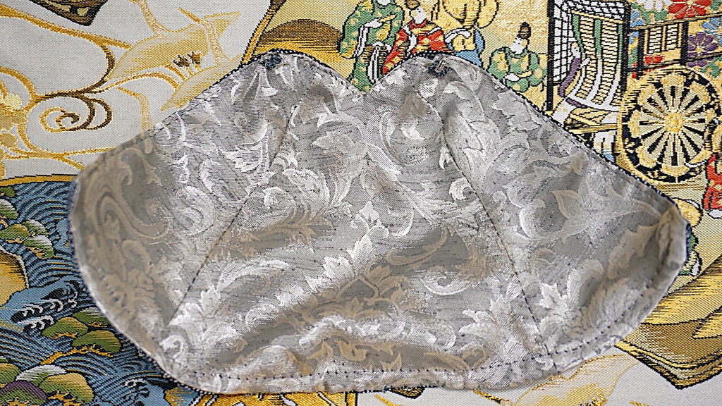 ウルトラマン用マント 鮫小紋(青海波)