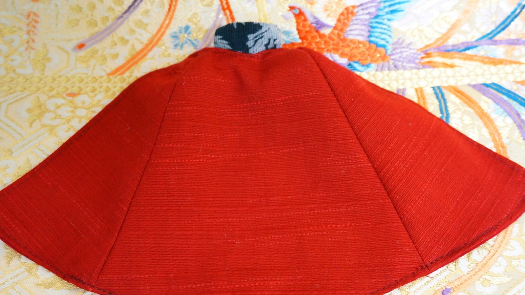 ウルトラマンソフビ用マント 襟付き