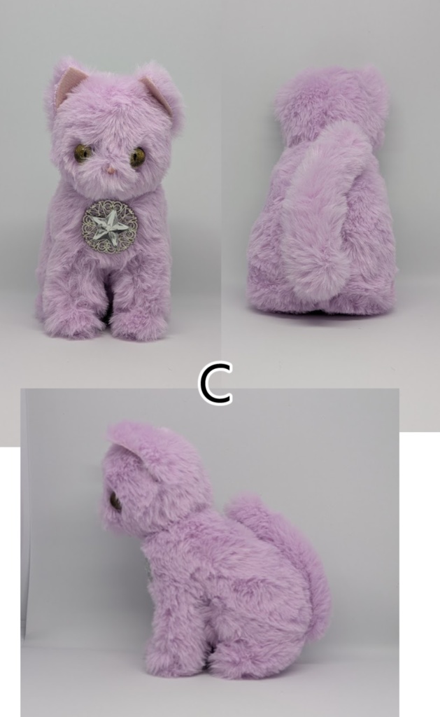 猫のぬいぐるみ