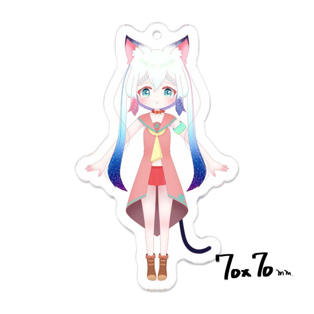 アクリルキーホルダー【🐱】