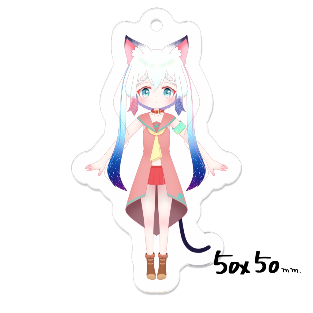 アクリルキーホルダー【🐱】