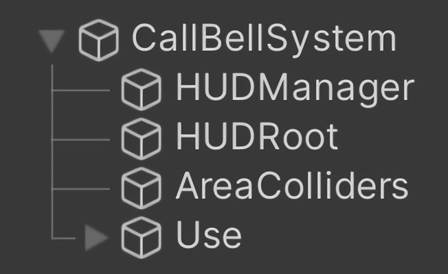 「CallBellSystem」【ワールド用ギミック】卓上ベルシステム