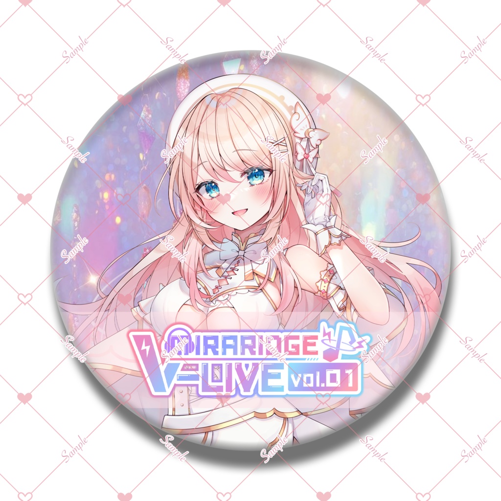 【MIRARIDGE V-LIVE vol.1】缶バッジ
