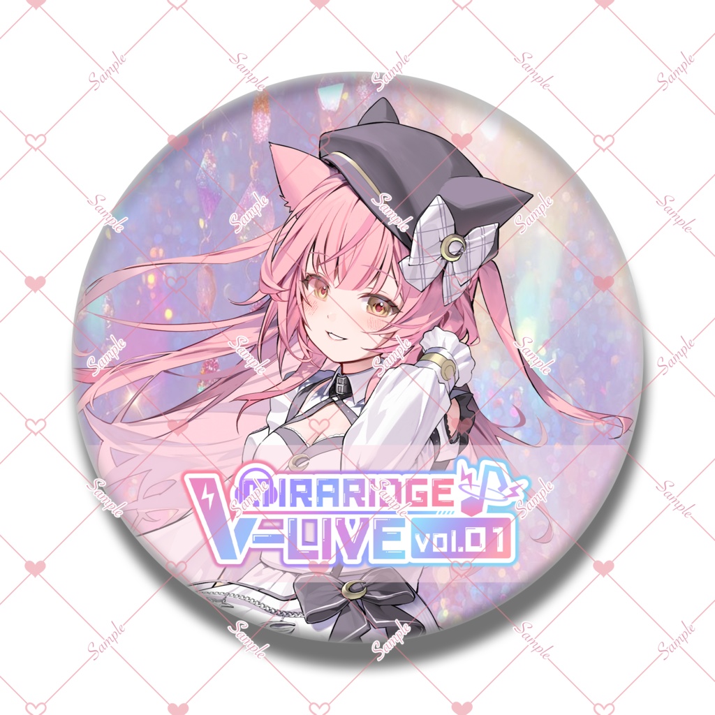 【MIRARIDGE V-LIVE vol.1】缶バッジ