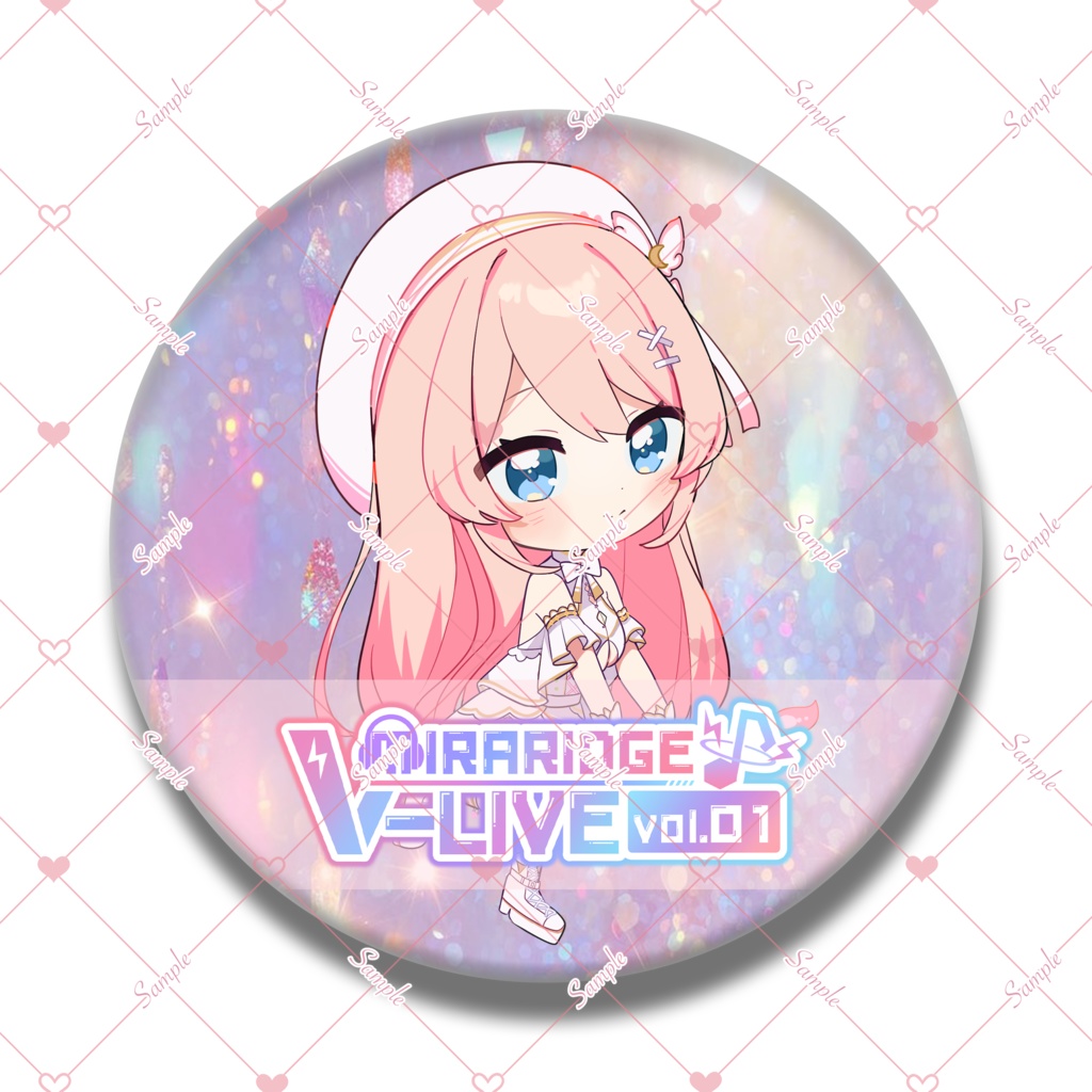 【MIRARIDGE V-LIVE vol.1】缶バッジ