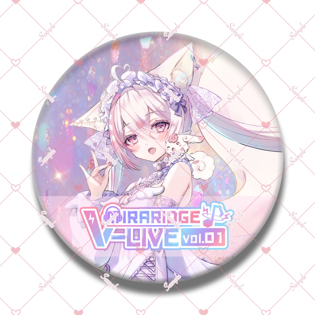【MIRARIDGE V-LIVE vol.1】缶バッジ