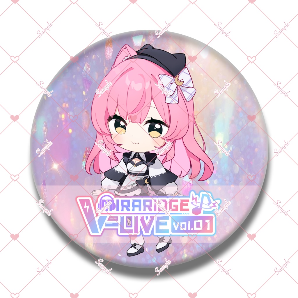 【MIRARIDGE V-LIVE vol.1】缶バッジ