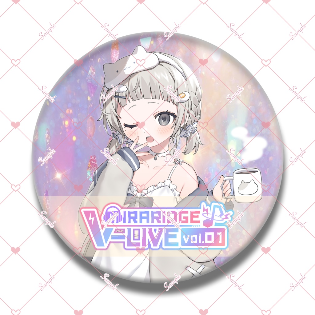 【MIRARIDGE V-LIVE vol.1】缶バッジ