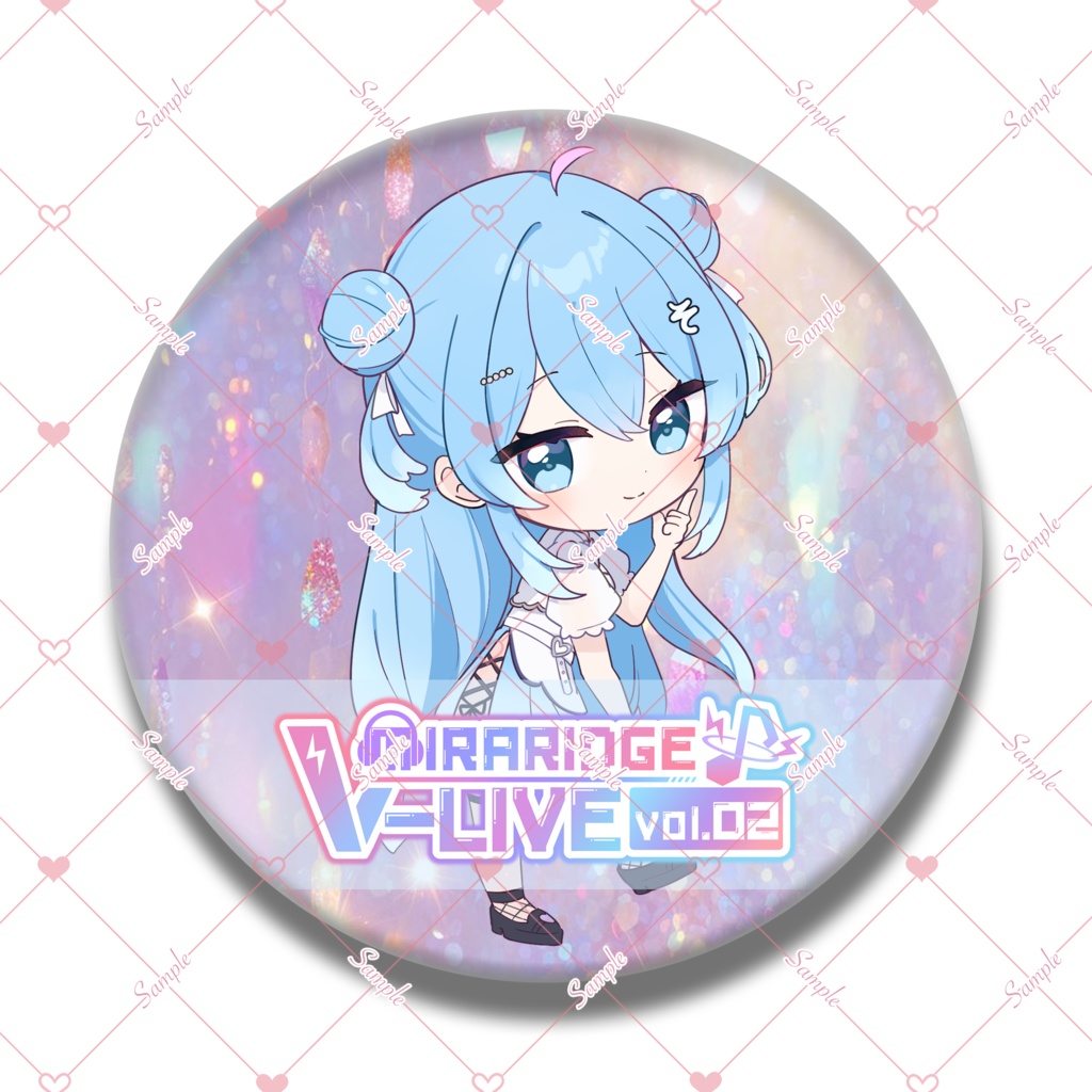 【MIRARIDGE V-LIVE vol.2】缶バッジ