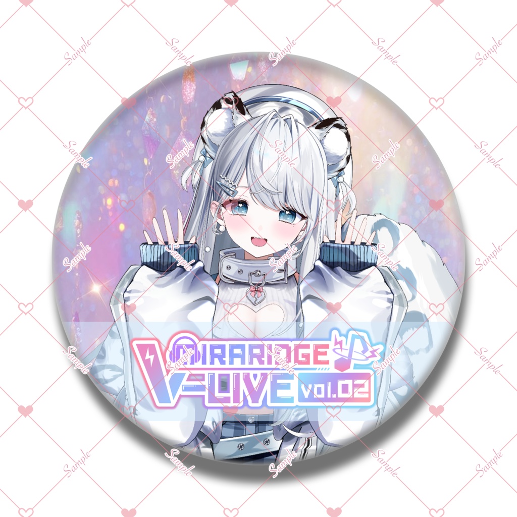 【MIRARIDGE V-LIVE vol.2】缶バッジ