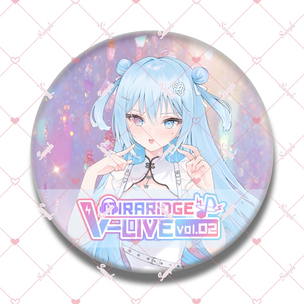 【MIRARIDGE V-LIVE vol.2】缶バッジ