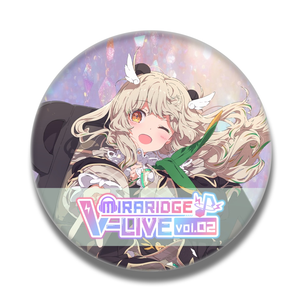 【MIRARIDGE V-LIVE vol.2】缶バッジ