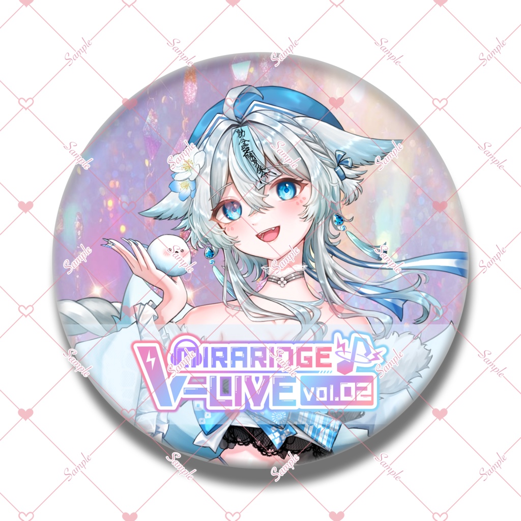 【MIRARIDGE V-LIVE vol.2】缶バッジ