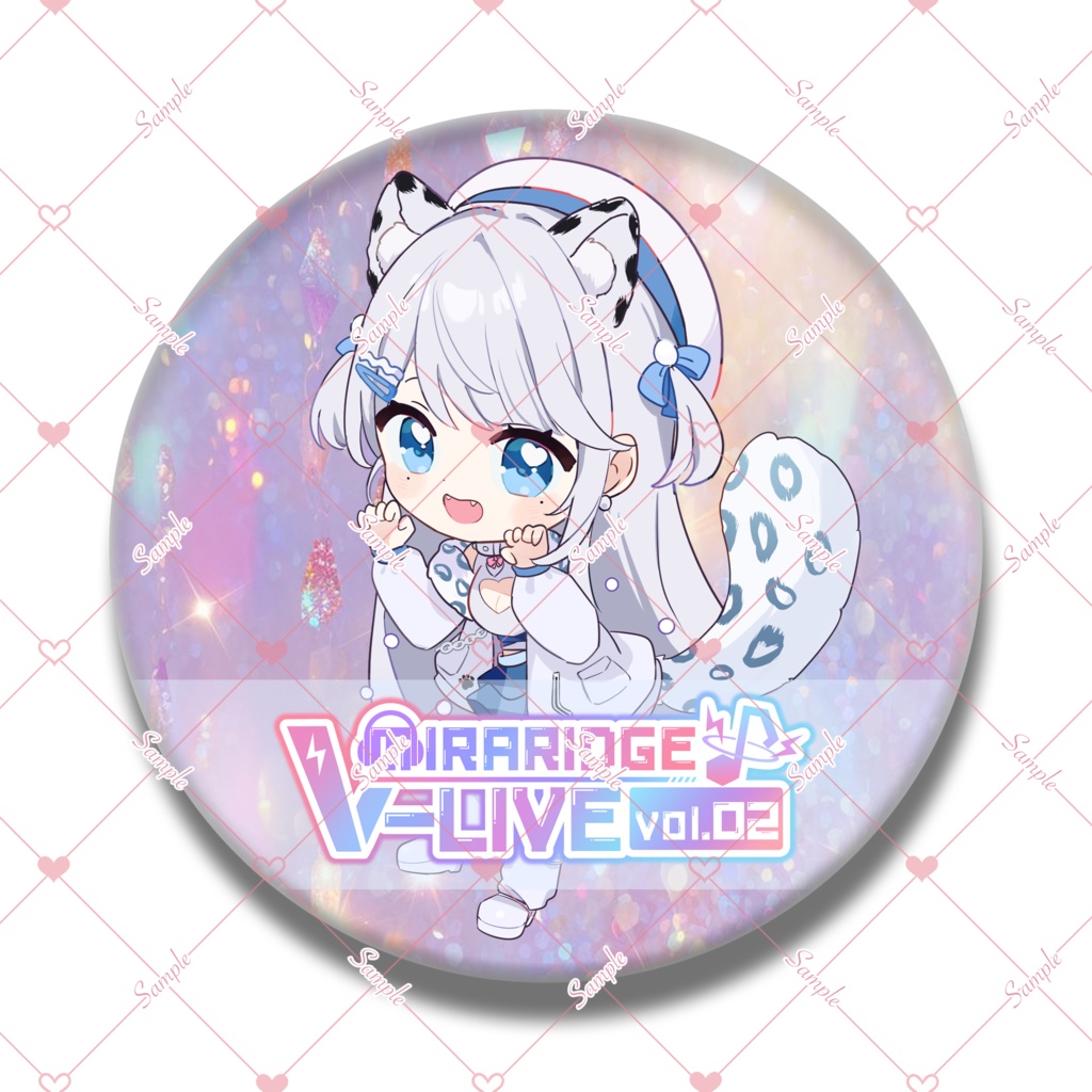 【MIRARIDGE V-LIVE vol.2】缶バッジ