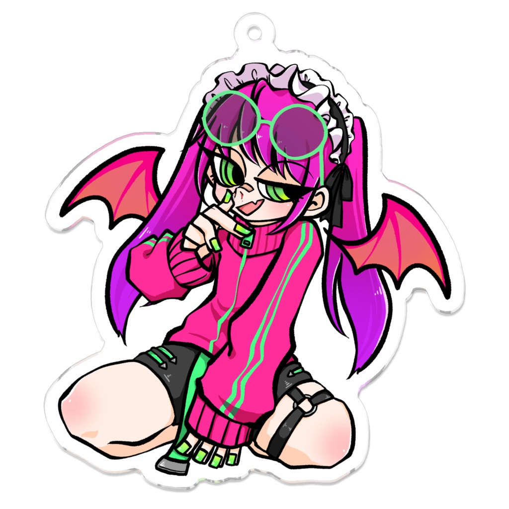 僕のアクリルキーホルダー。