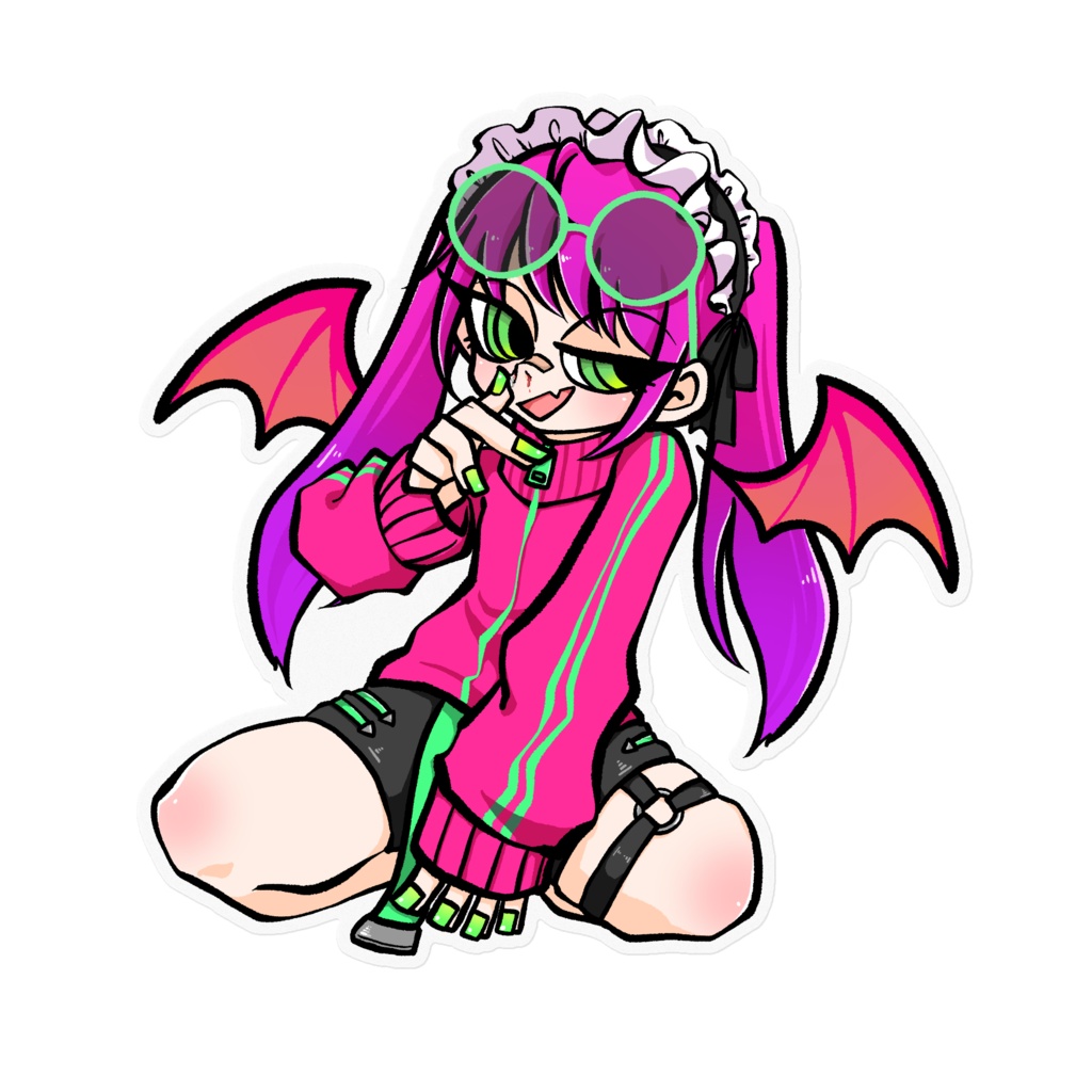 僕の大きいステッカー。