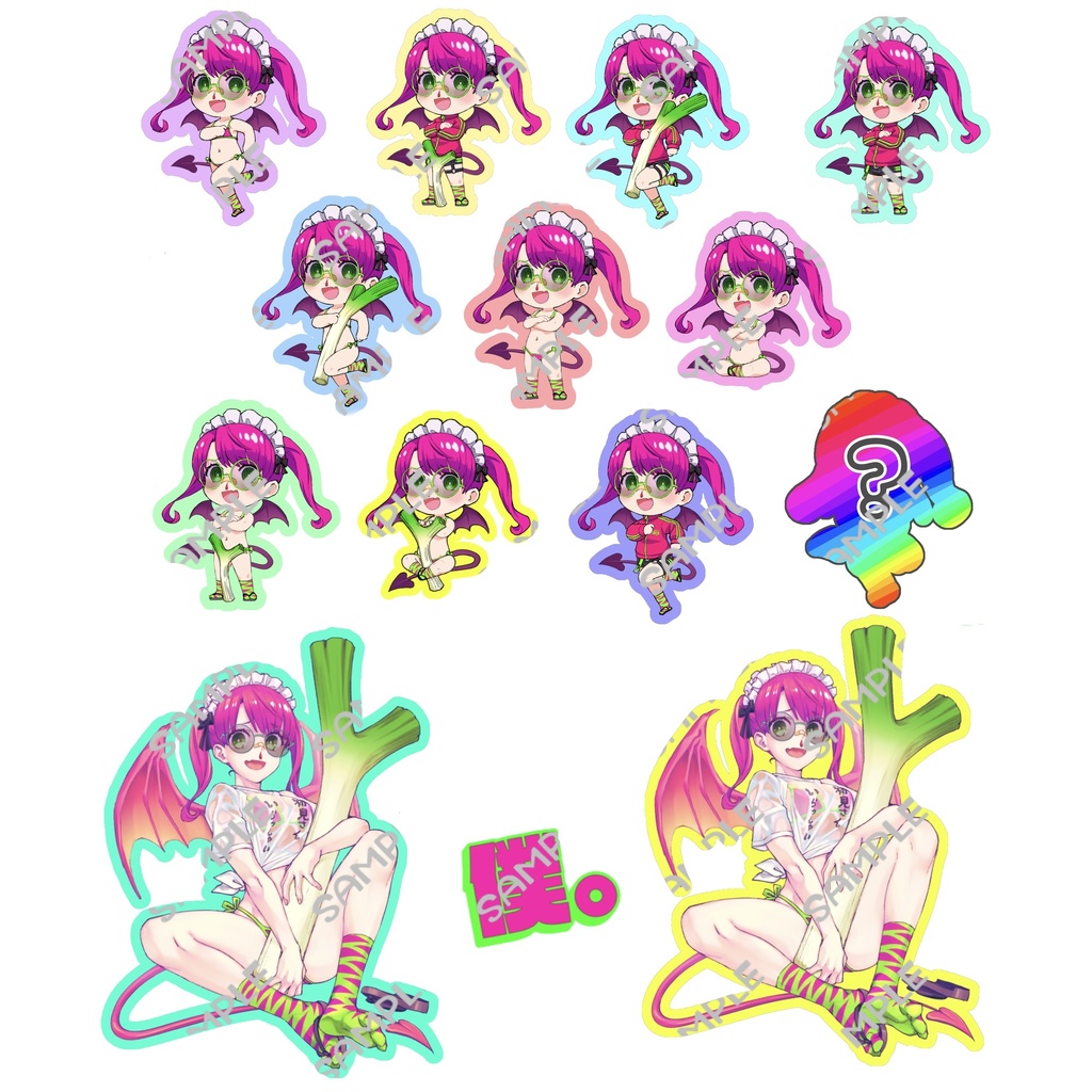 僕の手切りフレークシール。