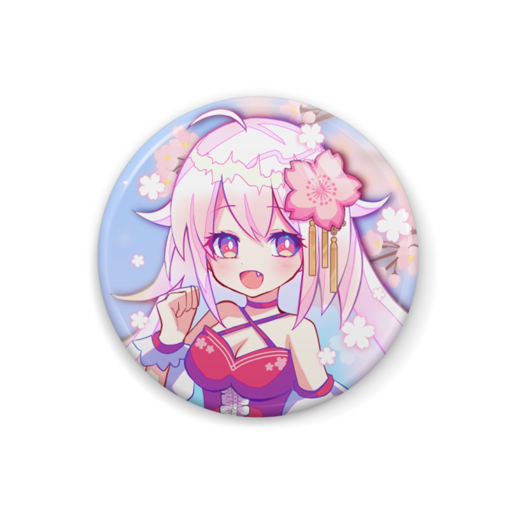 【復刻】古都山しゆら2024誕生日缶バッジ