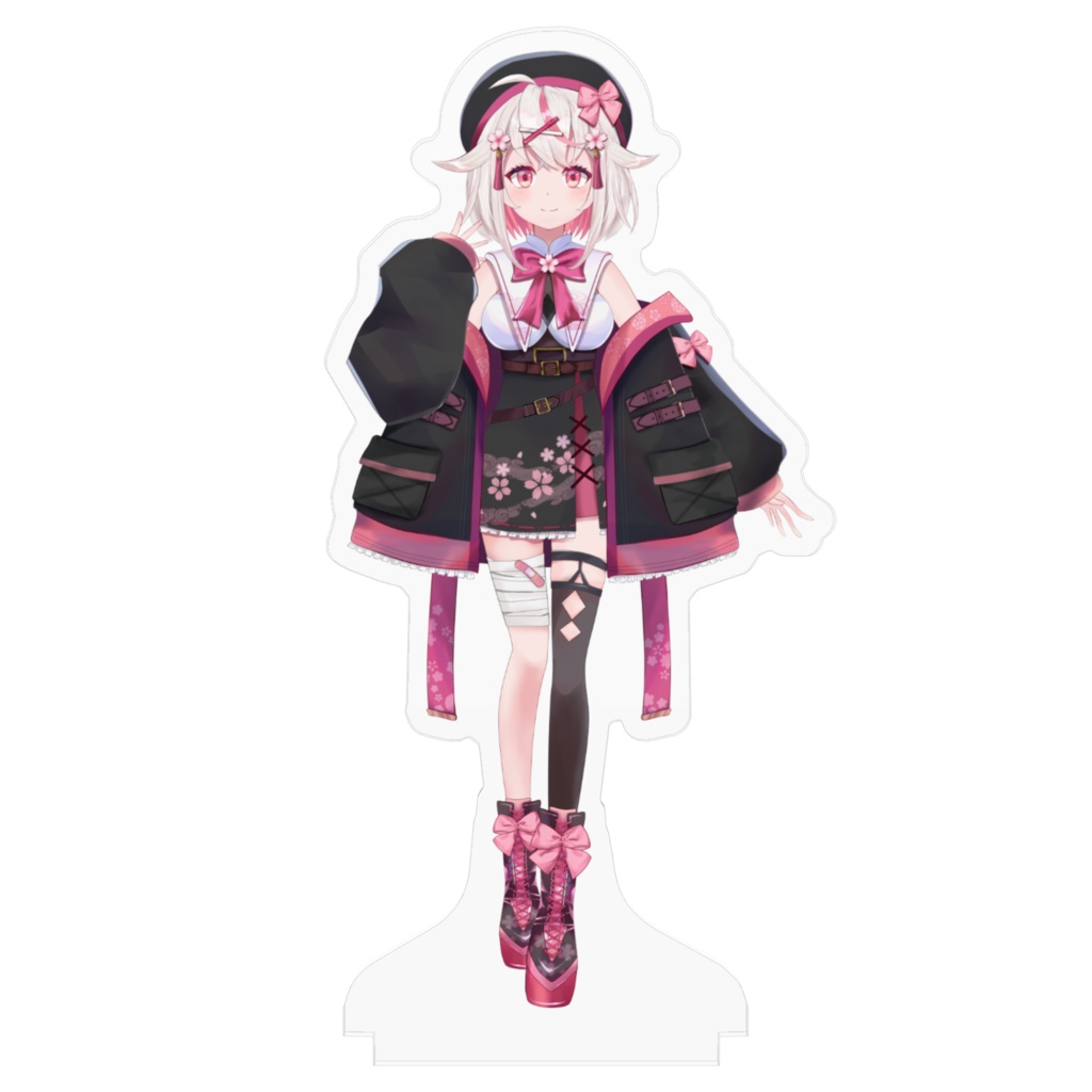 古都山しゆら新衣装アクスタ2種【ブラック衣装ver】