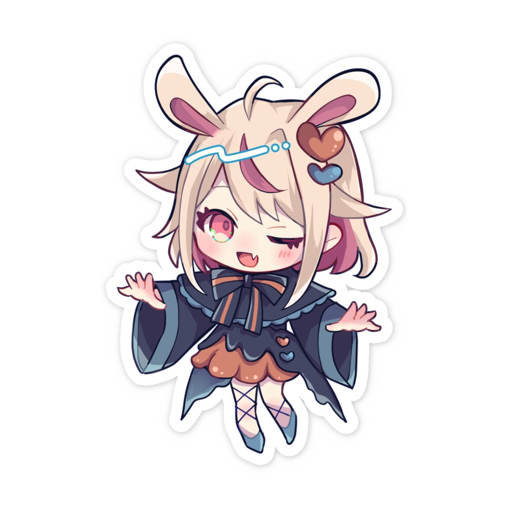 【古都山しゆら】2025ハロウィンステッカー