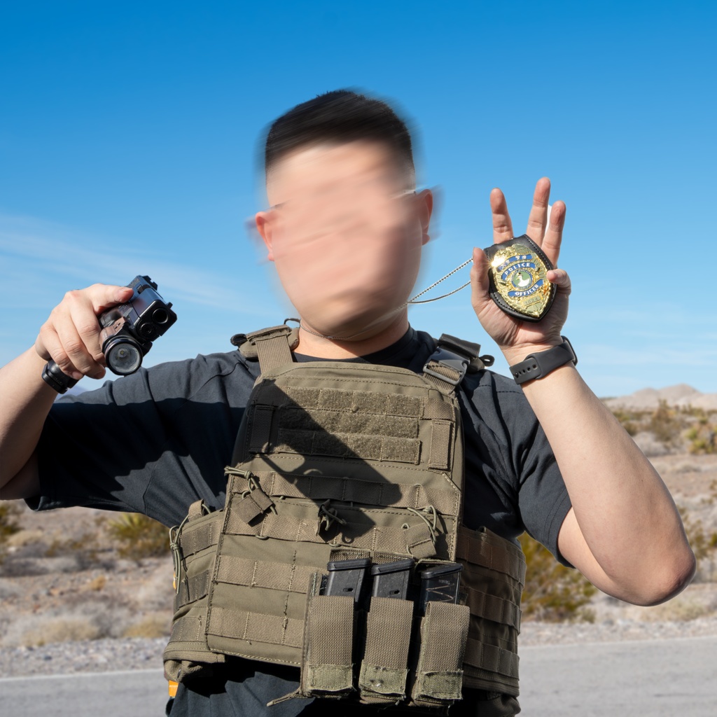 大空警察 ポリスバッジ【架空/非公式】