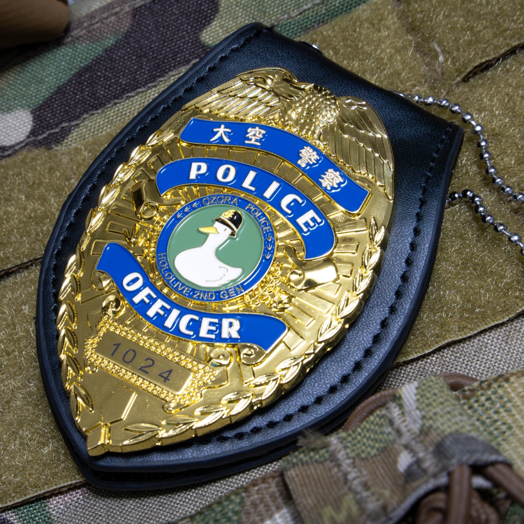 大空警察 ポリスバッジ【架空/非公式】