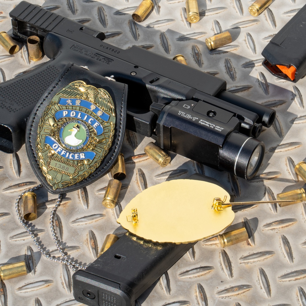 大空警察 ポリスバッジ【架空/非公式】