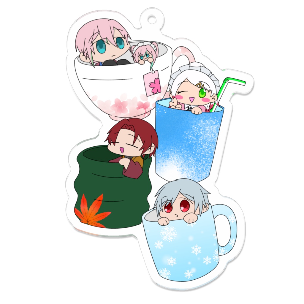 四季送り みーんなアクキー