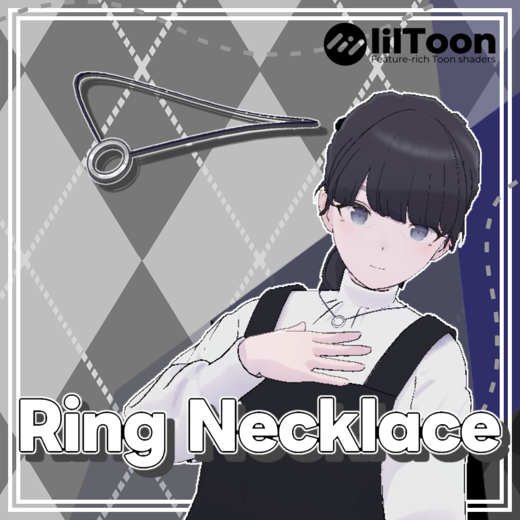 [MA対応]【Lapwing対応】Ring_Necklace-リングネックレス-