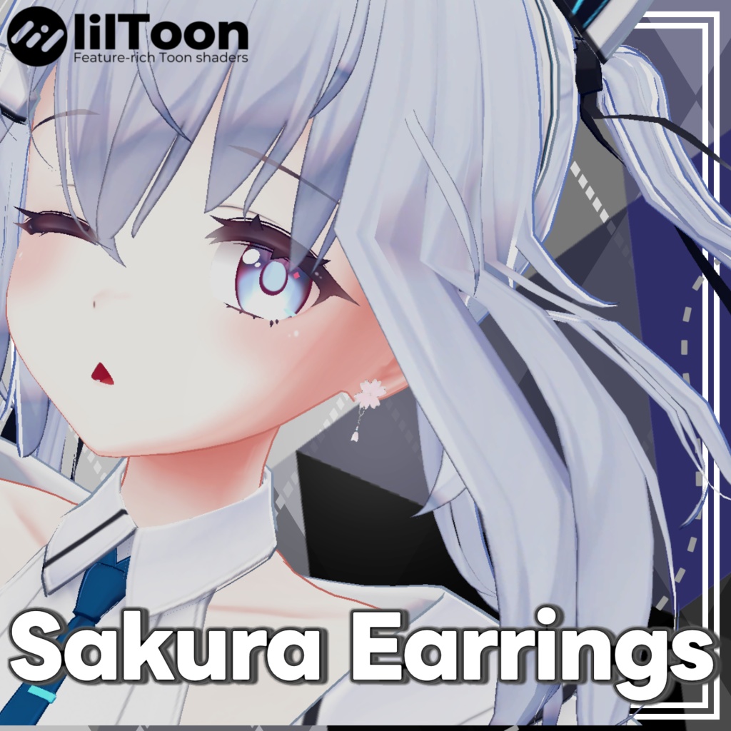 [MA対応]【Sapphy対応】Sakura Earrings-サクラ イヤリング-