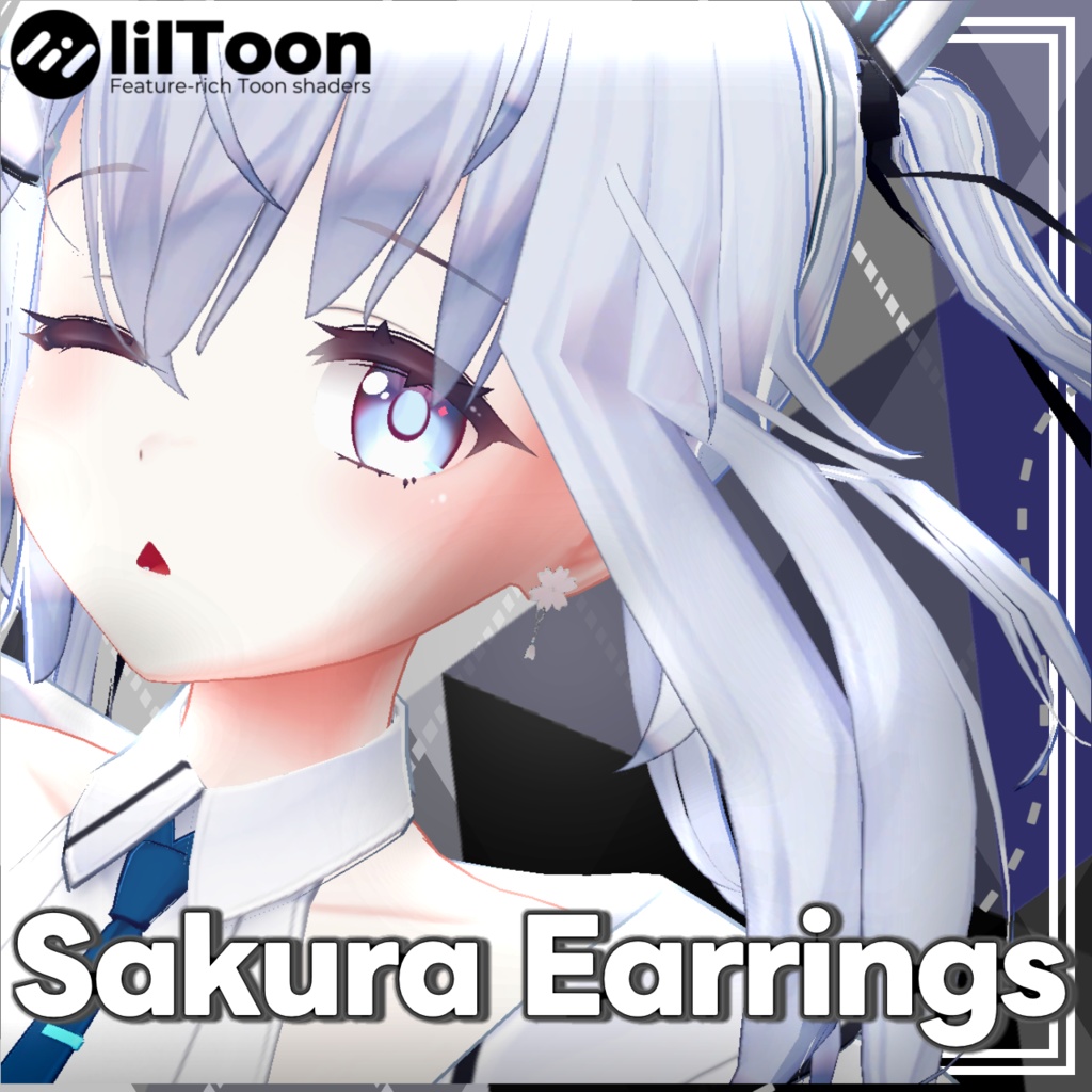 [MA対応]【Sapphy対応】Sakura Earrings-サクラ イヤリング-