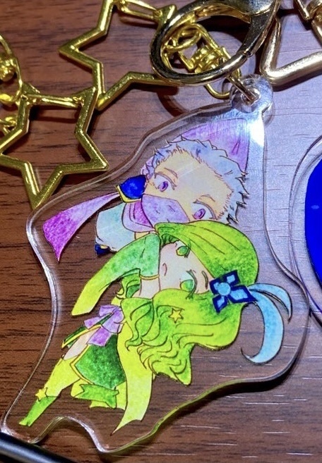 エジリディぶら下がりアクリルキーホルダー