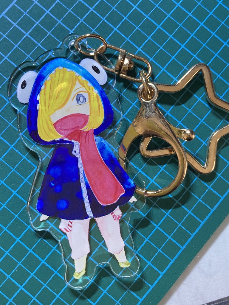 ロゴちゃんアクキー　(スンっ)