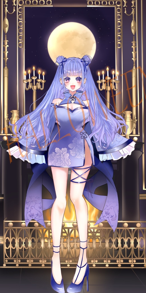 イリアム用ハロウィン背景