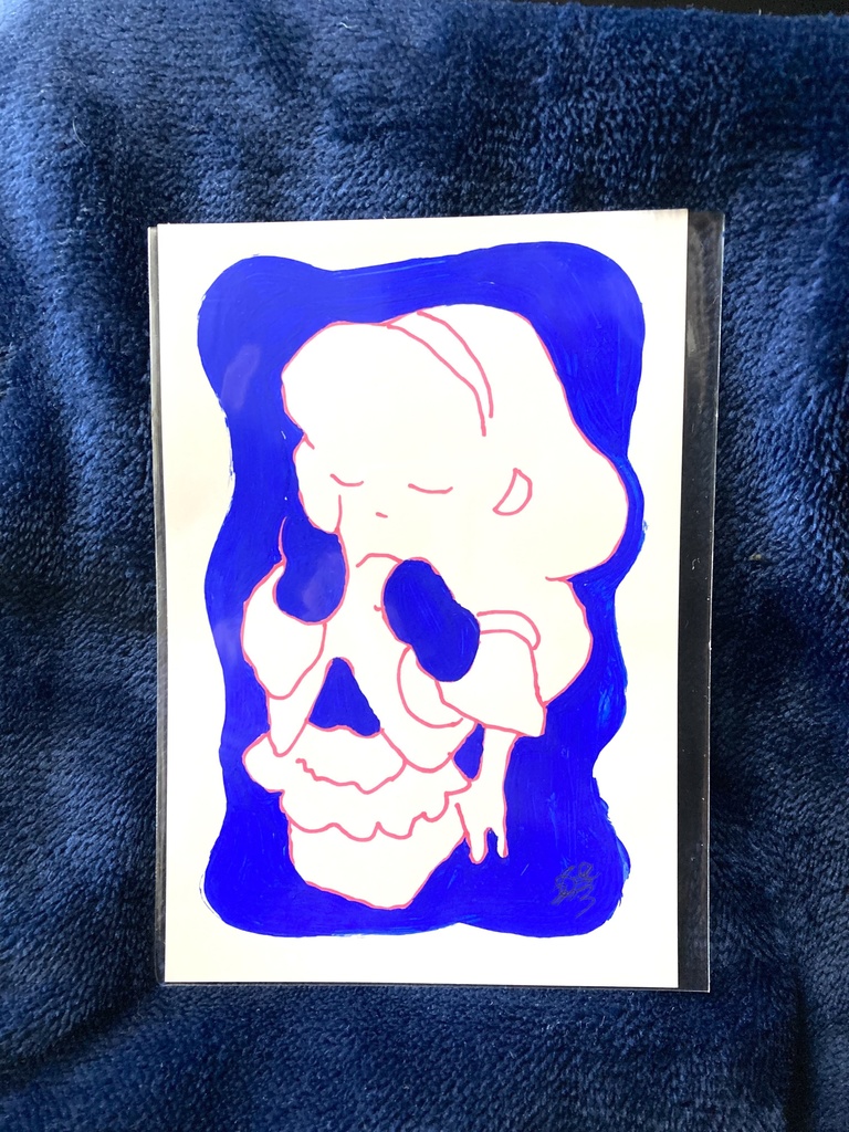 【数量限定】どくろとおんな・受注生産＋おまけシール2枚