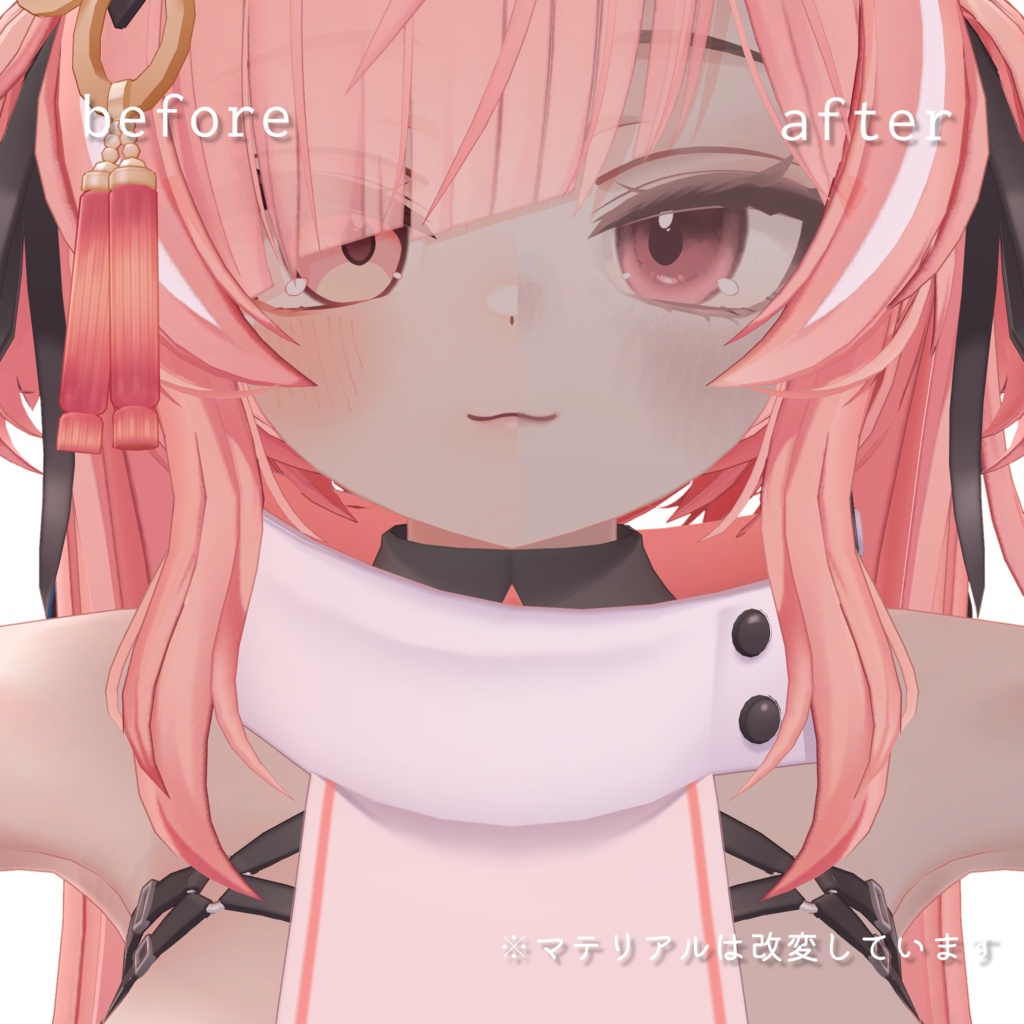 イチゴ対応 Makeup Texture for ICHIGO-01