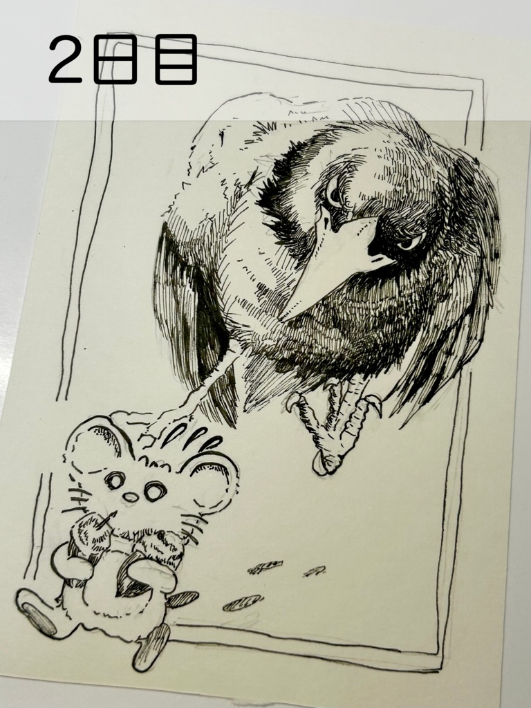 【原画】毎日ペン画2日目〜20日目