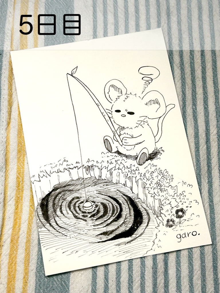 【原画】毎日ペン画2日目〜20日目