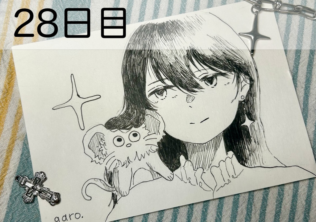 【原画】毎日ペン画 21~40日目