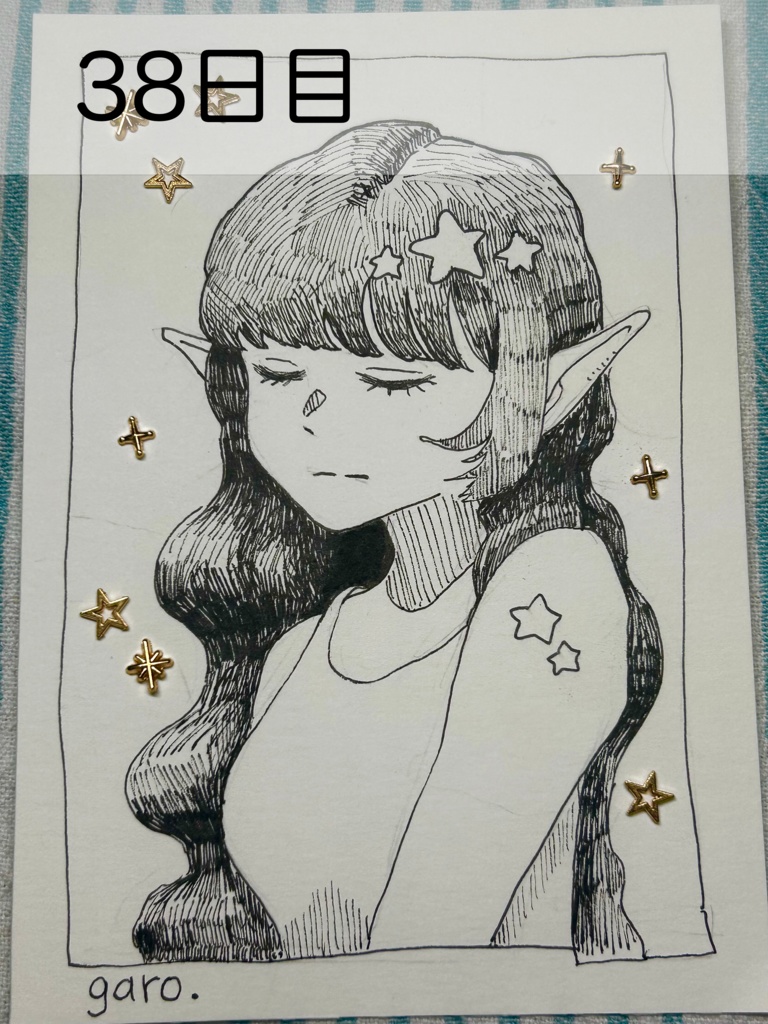 【原画】毎日ペン画 21~40日目