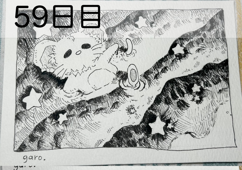 【原画】毎日ペン画41~60日目