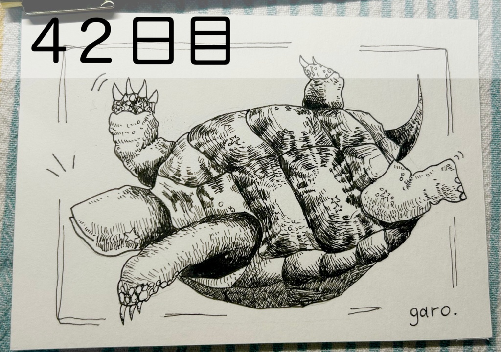 【原画】毎日ペン画41~60日目