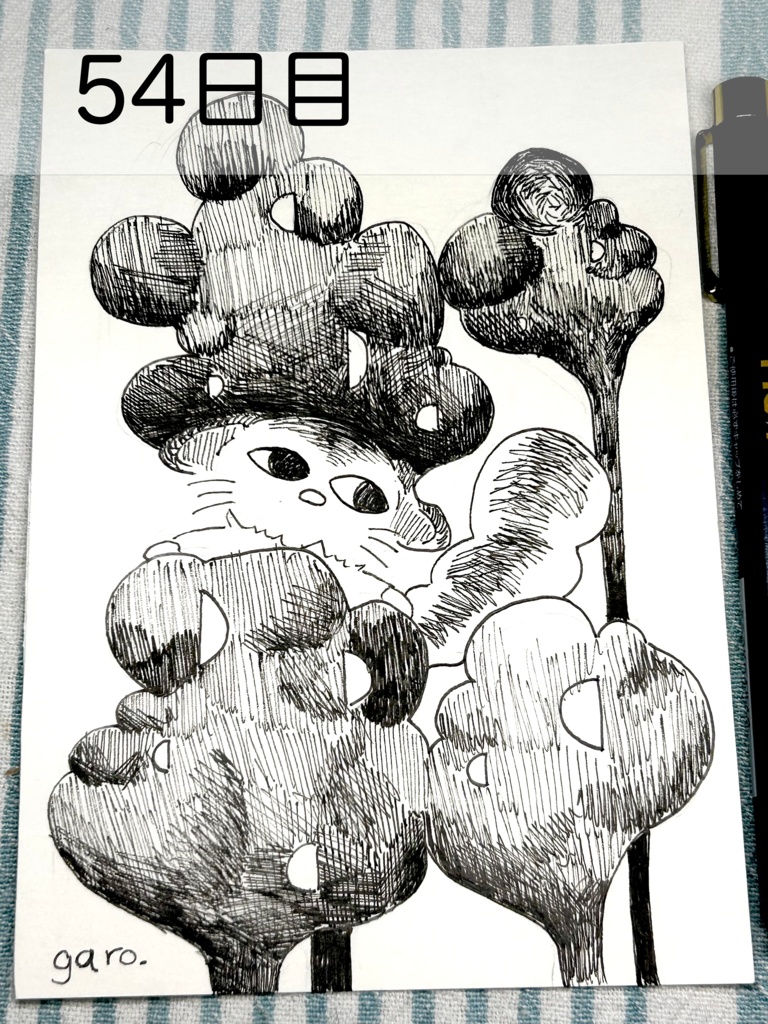 【原画】毎日ペン画41~60日目