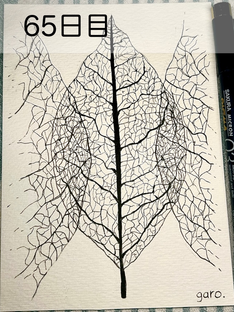 【原画】毎日ペン画61~80日目