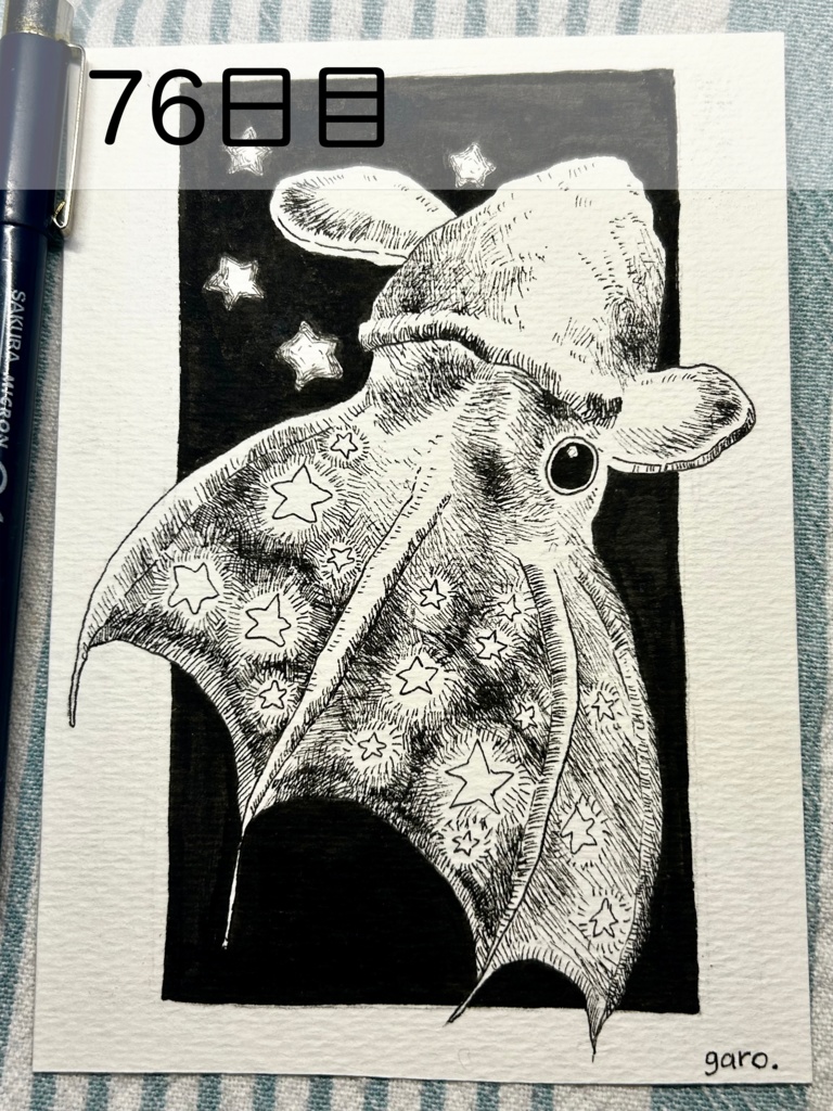 【原画】毎日ペン画61~80日目