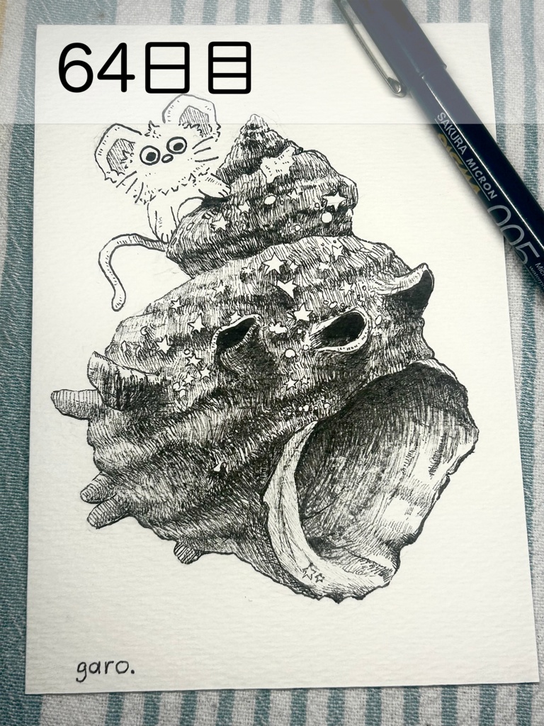 【原画】毎日ペン画61~80日目